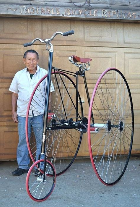 Bike Rollers, Steampunk Vehicle, Beach Cruiser Bicycle, Antique Bicycles, Low Riding, Bicycle Store, Tricycle Bike, Double Eagle, Old Bicycle