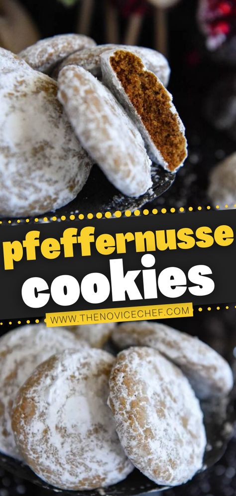 Pefernuse Cookies, Feffernoose Cookies, Pferrernusse Cookies, Fefernuse Cookies, German Pheffernuese Cookies, Pfeffernusse Cookies German Christmas, Pheffernuese Cookies, Gingerbread Recipes Easy, German Pfeffernusse Cookies