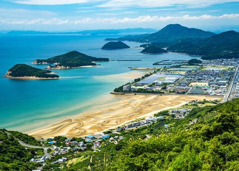 Japan Beach, Japanese Travel, Tokushima, Forest Scenery, Kagawa, Island Destinations, Japan Travel Guide, Seaside Town, Sustainable Tourism