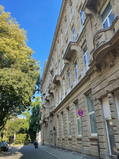 #architecture #aesthetic #germany #photography Germany Hospital, Hospital Aesthetic, Architecture Aesthetic, Germany Photography, Bagels, Banners, Street View, Germany, Road