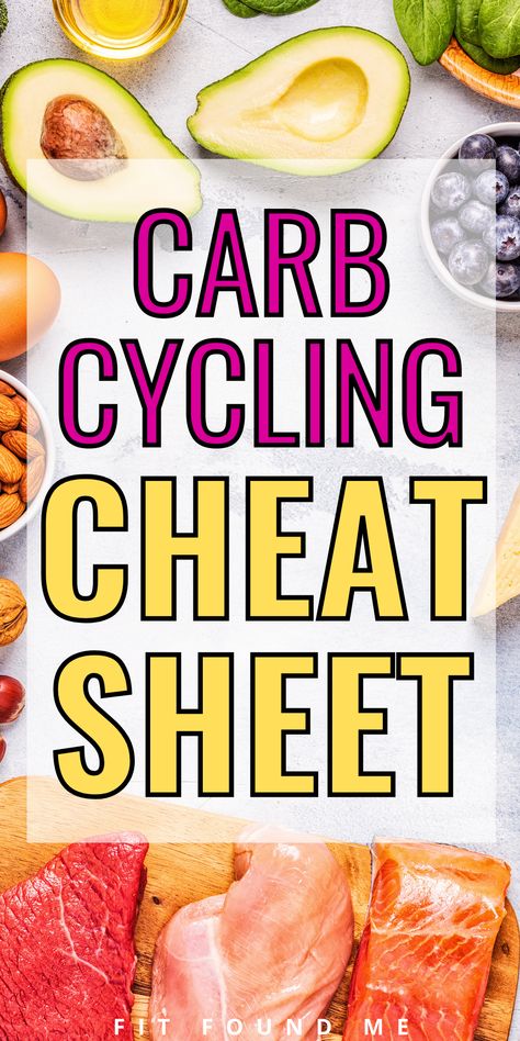 Carb Cycling For Women, Cycling For Women, Carb Cycling Meal Plan, Endomorph Diet, Carb Cycling Diet, Baking Soda Beauty Uses, Best Fat Burning Foods, Carb Cycling, Best Diet Plan