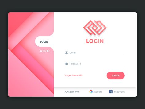 Login UI by Barbara  #dribbble #dribbbling #uidesign #uiinspiration#design #uikit Web Design Login Page, Login Page Design Desktop, Log In Web Design, Log In Ui Design Website, Login Form Ui Design, Log In Page Design, Log In Ui Design, Login Form Design, Login Web