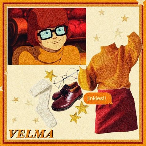 Velma Outfit, Velma Aesthetic, Character Inspired Outfits, Outfit Aesthetic, Aesthetic Clothes, Ghost, Outfit Inspirations, Movie Posters, Art