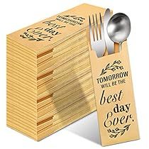 Wedding Rehearsal Decorations, Wedding Silverware, Wedding Rehearsal Dinner Decorations, Best Day Ever Wedding, Bbq Rehearsal Dinner, Cutlery Pouch, Rehearsal Dinner Favors, Bag For Wedding, Rehearsal Dinner Decorations