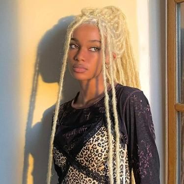 Goddess style, suitable for different occasions

soft locs faux locs 24 Inch Soft Locs, Box Dreads, Soft Locs Crochet, Blonde Dreads, Faux Locs Crochet, Soft Locs, Locs Crochet, Natural Hair Extensions, Blonde Braids