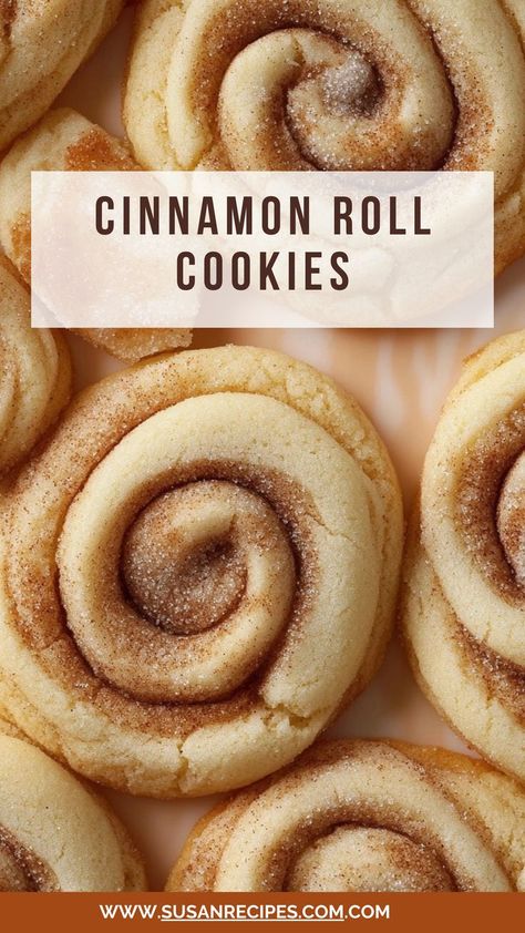 Cinnamon rolls meet sugar cookies? Yes, please! Soft, chewy, and packed with sweet cinnamon swirls—these cookies are pure bliss! 🍪✨ #SugarSwirlMagic #CinnamonCookieCraze #SoftAndChewy #BakingJoy #CinnamonLover #CookieDreams #SwirlOfHappiness #SweetIndulgence #HomemadeGoodness #DessertPerfection Cinnamon Roll Cookies Crumbl, Crescent Roll Cookies, Cinnamon Swirl Cookies, Cinnamon Roll Cookies Recipe, Cinnamon Rolls Cookies, Cinnamon Roll Sugar Cookies, Cinnamon Treats, Sugar Cookie Desserts, Rolled Cookies