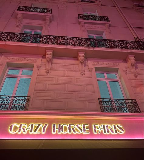 Crazy Horse Paris Aesthetic, Paris Aesthetics, Crazy Horse Paris, Paris Wallpaper, Paris Aesthetic, Paris Paris, Horse Photography, Crazy Horse, Future Life