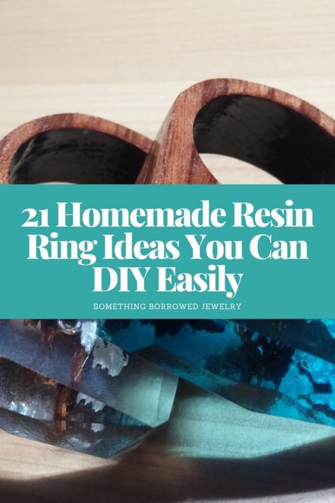 21 Homemade Resin Ring Ideas You Can DIY Easily Resin Ring Ideas, Diy Resin Ring, Resin Ring Mold, Homemade Resin, How To Make Resin, Rings Diy, Resin Rings, Types Of Mold, Preppy Jewelry