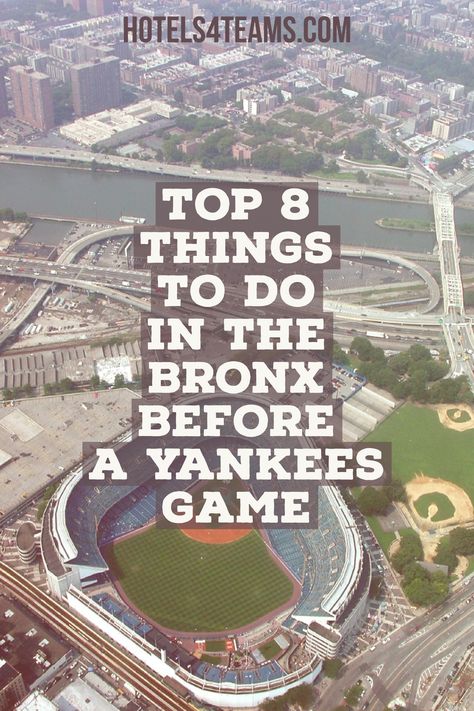 The #Bronx is certainly not lacking for things to do if you have either a free moment or a free day before going to see a game. #Yankees #Game #Travel Things To Do In Bronx Ny, Things To Do In The Bronx New York City, New York Yankees Stadium, Mets Game, Yankees Game, Game Place, New York City Vacation, The Bronx New York, City Vacation