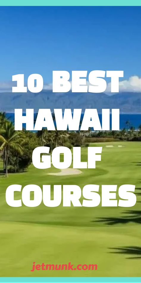 Hawaii’s Best Golf Courses Play on Each Island Must See In Oahu Hawaii, Best Beaches In Oahu Hawaii, Hiking In Oahu Hawaii, Hawaii Hikes Oahu, Hawaii Golf Courses, Destination Travel, Hawaii Destinations, Best Golf Courses, Golf Trip