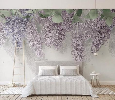 Lavender bedroom decor