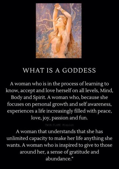 A woman that understands that she has unlimited capacity to make her life anything she wants. What Is A Goddess, Goddess Quotes, Divine Feminine Spirituality, Witch Doctor, Vie Motivation, Goddess Energy, Sacred Feminine, A Goddess, Positive Self Affirmations