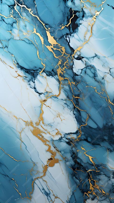 Premium AI Image | abstract marble background ai wallpaper Gold Abstract Wallpaper, Blue Marble Wallpaper, Marble Effect Wallpaper, Glitter Digital Paper, Scrapbook Background, Action Painting, Marble Background, Marble Wallpaper, Blue Texture