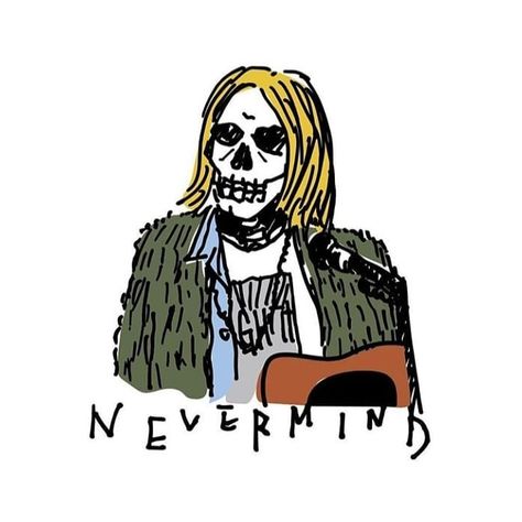 Kurt Cobain Art, Nirvana Art, Where Did You Sleep Last Night, Kurt Nirvana, Kurt Cobain Nirvana, Nirvana Kurt Cobain, Nirvana Kurt, Arte Sketchbook, Band Posters