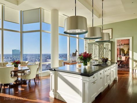 Millennium Tower "The Grand Penthouse" Single Floor in Boston, MA, United States for sale (10416080) Boston Penthouse, Penthouse Interior, Condo Bedroom, Luxury Penthouse, Utility Buildings, Childrens Playroom, Garage Interior, Elegant Dining Room, Texas Real Estate