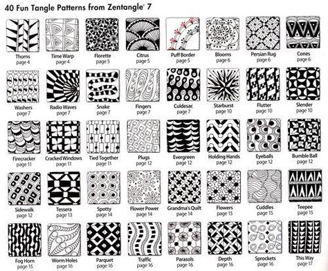 Zen Patterns, Zantangle Art, Easy Zentangle Patterns, Easy Zentangle, Zen Tangles, Tangle Pattern, Tangle Doodle, Zentangle Designs, Doodle Inspiration