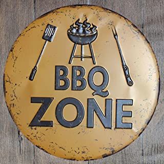 Bbq Restaurant Design, Coffee Station Kitchen, Bbq Signs, Restaurant Bar Decor, Barbecue Area, Poster Decorations, Bbq Restaurant, Wall Painting Decor, Vintage Tin Signs