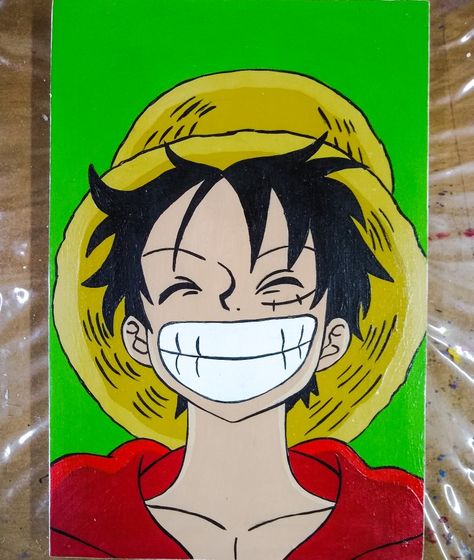 Doodles Drawings, Cute Doodles Drawings, Monkey D Luffy, Mini Canvas Art, Mini Canvas, Child Day, Doodle Drawings, Cute Doodles, Painting Ideas