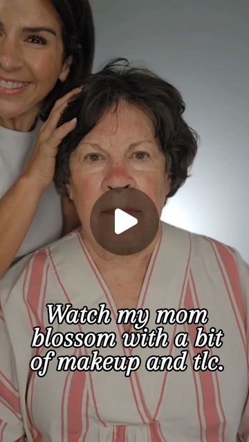 Kate | Makeup Tips on Instagram: "Watch my sweet mom blossom with a bit of makeup and love. I'll post the full video with all the tips and tricks and products soon, but for now, I just wanted to show you how beautiful she is and how impactful makeup can be.🤍🤍🤍  Product Info: @jilliandempsey Under Eye Patches @violette_fr Boum Boum Milk  @tatcha Dewy Skin Serum @whind Glow Tinting Water @innbeautyproject Extreme Cream  @bobbibrown Tinted Moisturizer  @onesize Liquid Eyeliner in Busty Brown  @janeiredale Eyeshadow Sticks  @thrivecausemetics Liquid Lash Extensions  @thebkbeauty Lip Liner  @eadem.co Peptide Lip Balm in Fig Sauce  #makeuptransformation #makeupformatureskin #makeuplove #naturalmakeuplook" Fig Sauce, Kate Makeup, Under Eye Patches, Makeup For Moms, Beauty Finds, Applying Makeup, Liquid Makeup, Face Wrinkles, Eye Patches