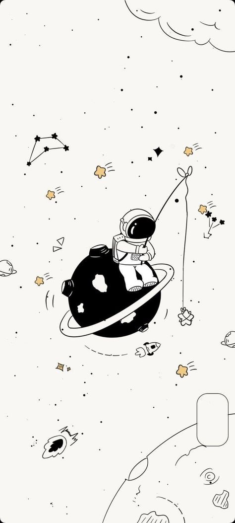 Kawaii Astronaut Wallpaper, Cute Wallpapers Astronaut, Cute Astronaut Wallpaper Iphone, Astronaut Wallpaper Cute, Aesthetic Wallpaper Astronaut, Kawaii Space Wallpaper, Aesthetic Astronaut Wallpaper, Space Cartoon Wallpaper, Cute Astronaut Wallpaper