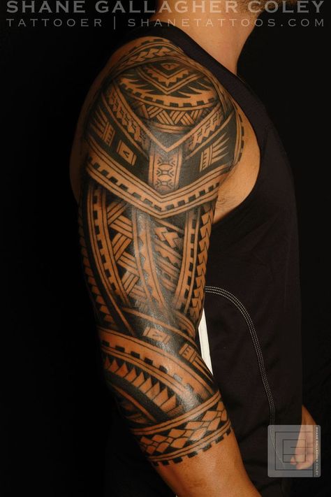 Hawaiian Tattoo Meanings, Shane Tattoo, Tatau Tattoo, Polynesian Tattoo Sleeve, Maori Tattoos, Polynesian Tattoo Designs, Tattoo Trend, Marquesan Tattoos, Maori Tattoo Designs