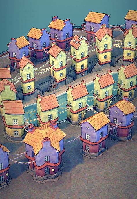 Townscaper Ideas Aesthetic, Townscape Game, Townscaper Ideas, Artistic Architecture, Architecture Artists, Gaming Aesthetic, Cozy Gaming, City Island, Architecture Design Sketch