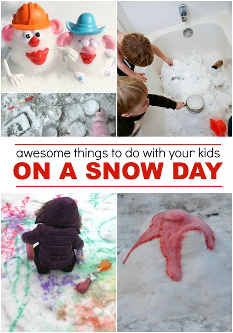 Snow Day Activities For Kids, Snowday Activities, Snow Day Activities, Preschool Winter, Snow Theme, Snow Activities, Winter Activities For Kids, Activities For Boys, Snow Fun