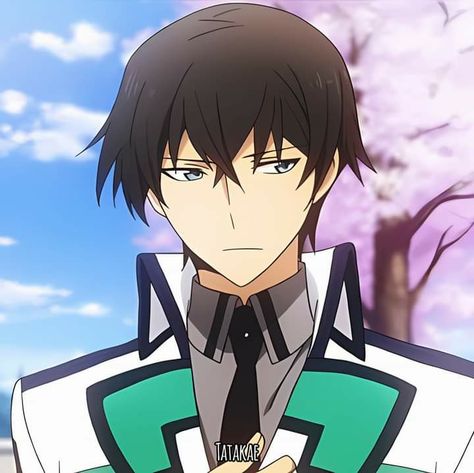 The Irregular At Magic High School ctto The Irregular At Magic High School, Tatsuya Shiba, Male Crush, Irregular At Magic High School, Magic High School, Honor Student, Classic Anime, Magic School, Digital Art Anime