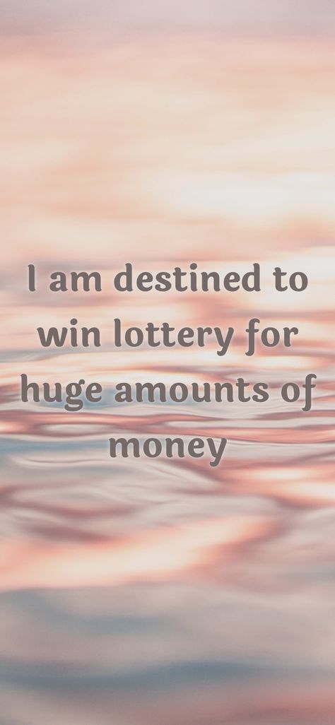 Money Affirmations Lottery Winner, Lottery Win Manifestation, Million Dollar Manifestation, Winning Lottery Vision Board, Won Lottery Aesthetic, Lottery Win Affirmations, Lotto Winner Aesthetic, Lottery Winning Spells, Manifesting Lottery Win