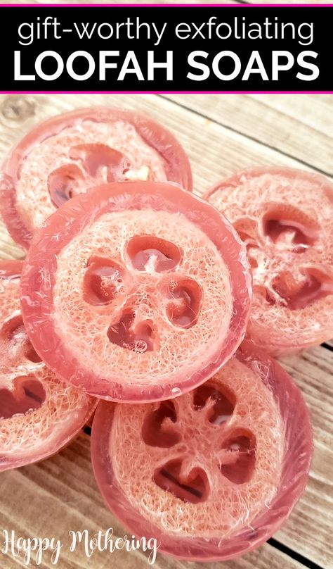 Loofah Soap Diy, Savon Diy, Diy Soap Recipe, Săpunuri Handmade, Melt And Pour Soap, Soap Making Recipes, Loofah Soap, Body Creams, Melt And Pour