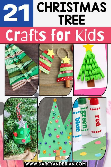 Transform simple materials into festive decorations with our collection of 21 Christmas tree crafts for kids! These easy and fun DIY projects range from paper plate trees to popsicle stick ornaments, perfect for keeping little ones entertained during the holiday season. These crafts allow for creativity and personalization, making them great gifts for family and friends. 3rd Grade Christmas Ornament Craft, Christmas Tree Popsicle Sticks, Paper Christmas Tree Craft For Kids, Toddler Christmas Tree Crafts, Christmas Tree Projects For Kids, Kids Christmas Tree Crafts, Christmas Tree Kids Crafts, Christmas Tree Crafts For Toddlers, Christmas Tree Crafts Preschool