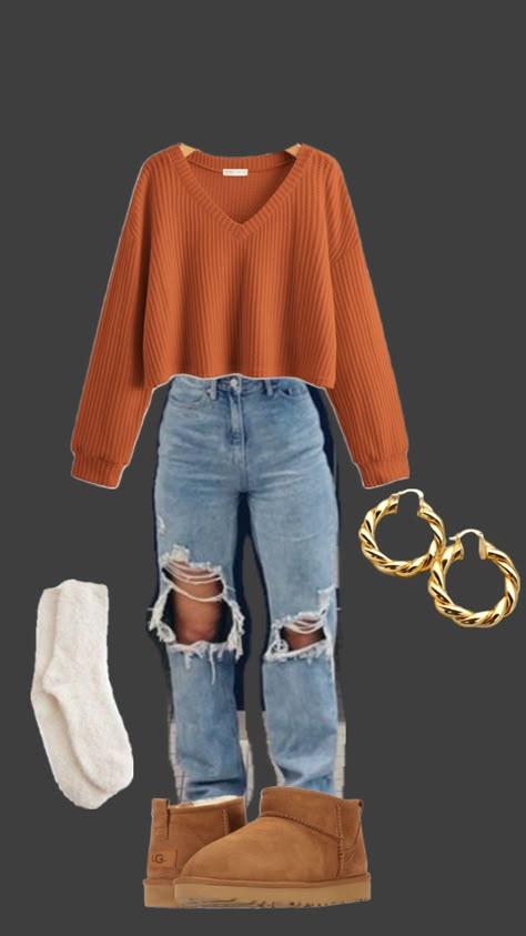 Cute Trendy Outfits, Outfit Ideas Everyday, October Outfits, Chic Boots, Wardrobe Refresh, Cozy Fall Outfits, Casual Preppy Outfits, Trendy Outfits For Teens, Casual School Outfits