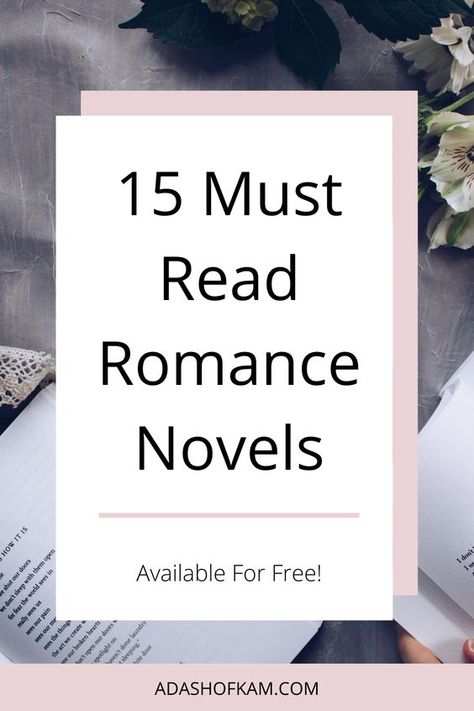 Romantic Novels To Read In English, Best Love Novels, Free Romance Books Online, Book Recommendations Fiction, Good Novels To Read, Free Romance Novels, Romance Books To Read, Books Worth Reading, Books Romance Novels