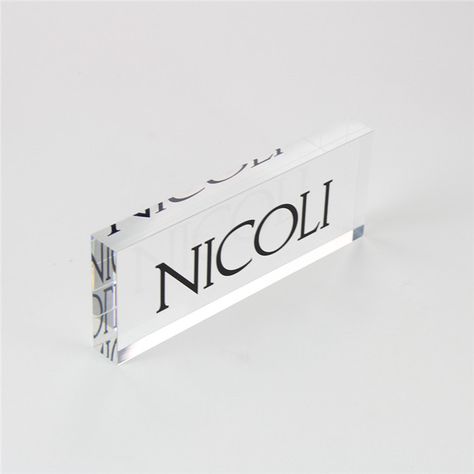 Custom Clear Acrylic Logo Block Acrylic Signage Design, Acrylic Logo, Acrylic Products, Acrylic Logo Sign, Acrylic Company Sign, Acrylic Block, Perspex Box Display, Fragrance Display, Storefront Signage