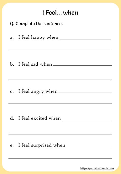 Self Help Worksheets Printables, I Feel Statements Worksheet, Kids Therapy Worksheets, I Statements For Kids, Communication Worksheets For Kids, Communication Skills Worksheet, Feelings Worksheets For Kids, Self Esteem Worksheets For Kids, I Statements Worksheet