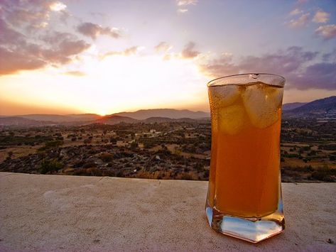 The Brandy Sour is a mixed alcoholic cocktail that has been cited as the national drink of Cyprus. While other forms of the Brandy Sour cocktail exist, the Cypriot variety is a distinct mixture, which only shares the basic brandy and lemon flavorings with other variants. Both brandy and lemons are among Cyprus's major exports, and both have distinctive Cypriot characteristics. Serves: 1 2 parts (50 ml) brandy 1 part (25 ml) lemon juice 2 drops Angostura bitters Soda water to fill Fill Highball g Brandy Sour, Cuervo Tequila, Meze Platter, Sour Foods, Bacardi Rum, Alcoholic Cocktails, Sour Cocktail, Rum Cocktails, Angostura Bitters