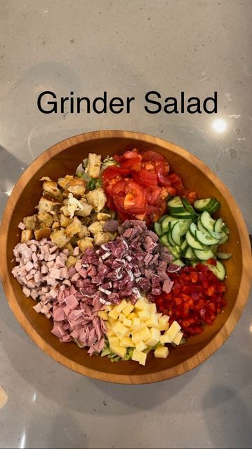 The Salad Lab Recipes, Salad Lab Recipes, Salad Grinder, The Salad Lab, Salad Lab, Lunch Board, Grinder Salad, Keto Green, Salad Salad