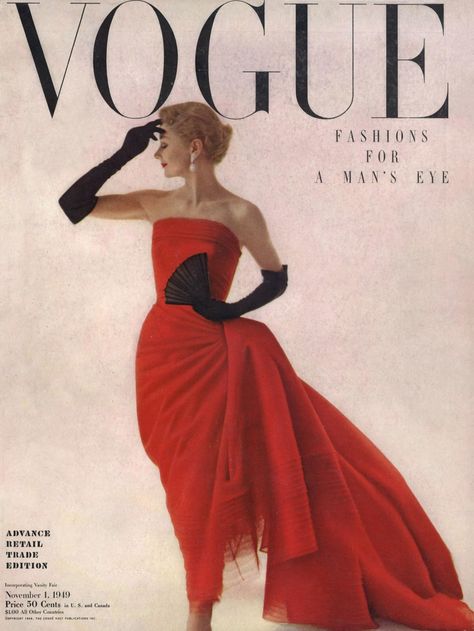 Lisa Fonssagrives by Irving Penn Vogue US November 1949 Vogue Magazine Fashion, Vintage Vogue Covers, Irving Penn, Vogue Vintage, Vogue Magazine Covers, Vogue Archive, Cecil Beaton, Vogue Us, Fashion Cover