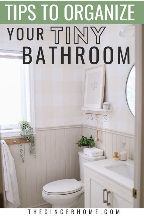 Small Bathroom Redo, Beautiful Small Bathrooms, Small Full Bathroom, Very Small Bathroom, Small Bathroom Renovations, Small Bathroom Renovation, Small Bathroom Organization, Tub Bathroom, Small Bathroom Makeover