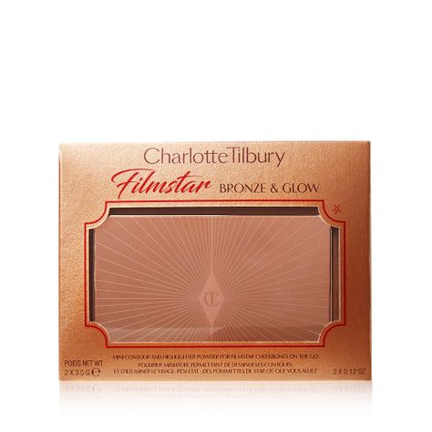 Charlotte Tilbury Filmstar, Charlotte Tilbury Mini, Makeup Gift Set, Glow Makeup, Red Carpet Beauty, Cheek Makeup, Face Kit, Makeup Gift Sets, Medium Skin Tone