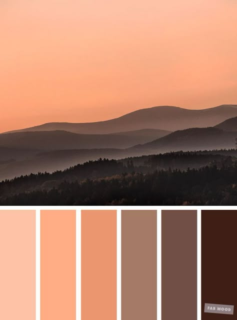 Brown chocolate and peach color combination #color #colorpalette #peach Peach Color Combination, Peach Colour Combinations, Peach Color Palettes, Wedding Colour Palettes, Mood Wedding, Brown Color Schemes, Bedroom Colour Palette, Themes Wedding, Brown Color Palette