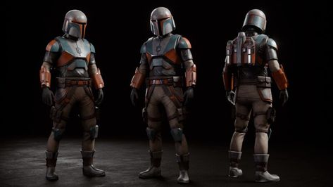 ArtStation - Custom Mandalorian Character - Star Wars Alien Mandalorian, Custom Mandalorian, Star Wars Bounty Hunter, Mandalorian Cosplay, Star Wars Planets, Mandalorian Armor, Star Wars The Old, Star Wars Trooper, Star Wars Characters Pictures