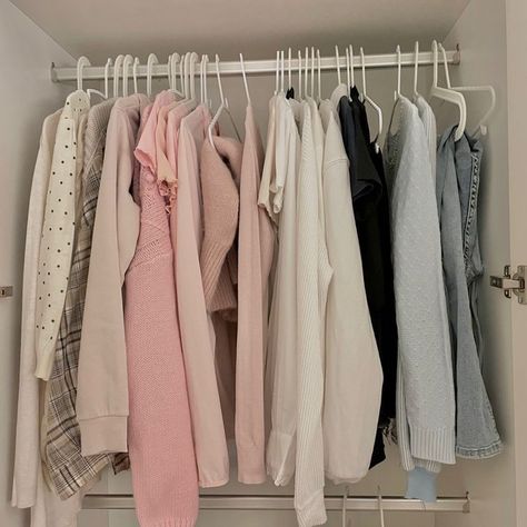 Wordroab Aesthetic, Pink Aesthetic Wardrobe, Vision Board Wardrobe, Closet Vision Board, Clothes Vision Board, Pink Closet Aesthetic, Vision Board Pink, Coquette Closet, Pretty Wardrobe