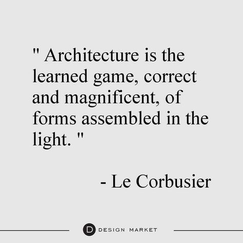 Architect Quotes, Mid Century Vintage Furniture, Furniture Mid Century Modern, Berlin Architecture, Le Corbusier Architecture, Villa Savoye, Furniture Mid Century, Interior Design Quotes, Architecture Panel