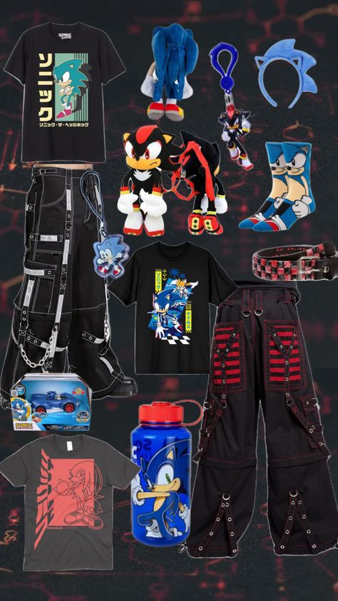 ATE‼️‼️‼️♥️🤪 silly outfit #sonic #sonicthehedgehog #outfit Sonic The Movie, Silly Clothes, Character Inspired Outfits, Alt Outfits, Adventure Outfit, Sonic And Shadow, Sonic Boom, Emo Outfits, Y2k Outfits