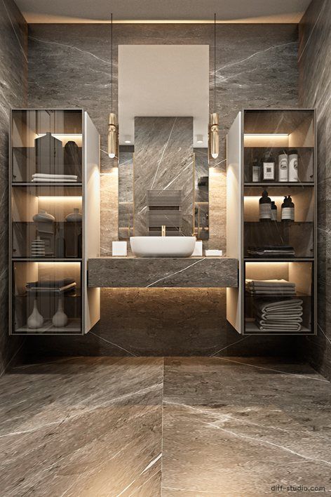 Bathroom Lighting Inspiration, Drømme Bad, Best Bathroom Lighting, Bad Inspiration, Trendy Bathroom, Bathroom Design Luxury, Dream Bathrooms, Bath Room, Contemporary Bathroom