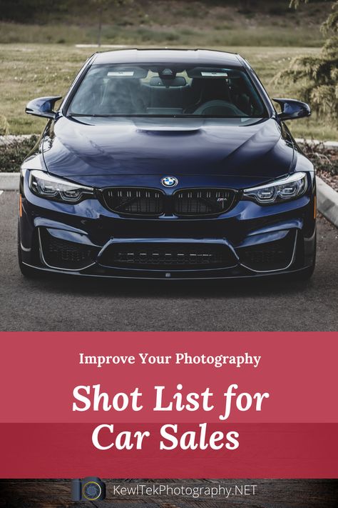 If it's your job to take sales photos of cars, but aren't sure exactly what shots you need, then read on! In this post, I'll walk you through a shot list for car sales so buyers can "see" what's for sale! How To Take Car Pictures Photo Ideas, Car Sales Marketing Ideas, Car Photography Tips, Car Photography Ideas Angles, Car Photography Ideas, Photography Angles, Photos Of Cars, Car Shots, Car Shoot