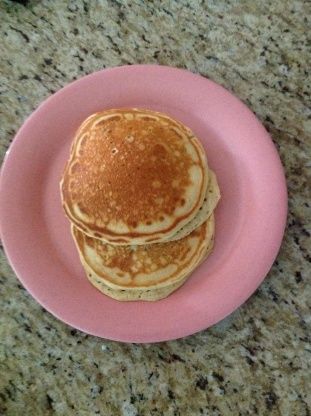 Pancakes (With No Baking Powder) Recipe - Food.com Homade Pancakes Recipe, Pancake Recipe Without Baking Powder, Pancake Recipe No Eggs, Pancake Recipe Baking Soda, Pancakes Recipe Without Baking Powder, Unicorn Pancakes, Chocolate Pancake Recipe, Baking Powder Recipe, Chocolate Chip Pancakes Recipe