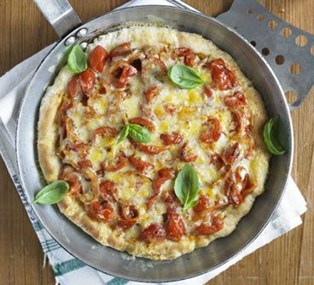 Frying Pan Pizza, Pizza Sugar Cookie, Perfect Pizza Dough, Healthy Pizza Recipes, Oven Pizza, Perfect Pizza, Healthy Pizza, S'mores, Pan Pizza