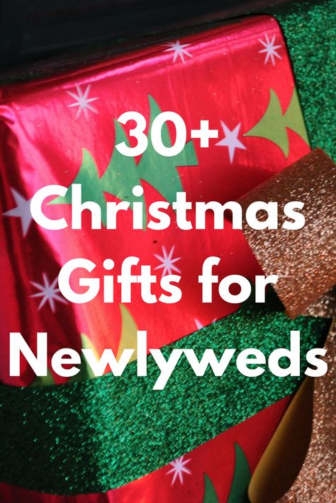 Christmas Gifts for Newlyweds - Discover 30+ unique, thoughtful, creative, and DIY Christmas gifts ideas for newlyweds. Every newly married couple will love to receive these practical and useful Christmas gifts. #christmas #gifts #newlyweds #couples Newlywed Christmas Traditions, First Christmas Married Gifts, Best Wedding Gifts For Couple Newlyweds Presents, Christmas Gifts For A Second Marriage Couple, First Christmas Married Zazzle, Newlywed Christmas Gifts, Practical Christmas Gift, Advice For Newlyweds, Married Gift